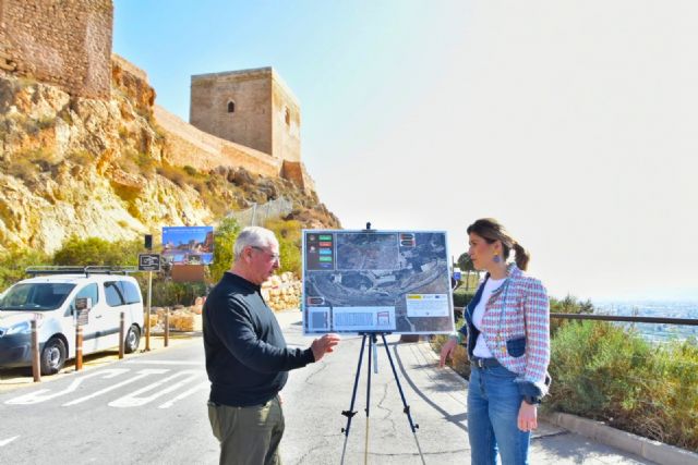 El Castillo de Lorca contará con un itinerario cicloturista desde el aparcamiento de Los Pilones - 1, Foto 1