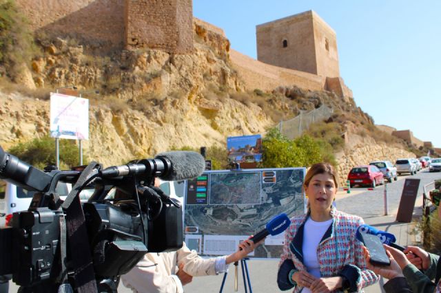 El Castillo de Lorca contará con un itinerario cicloturista desde el aparcamiento de Los Pilones - 2, Foto 2
