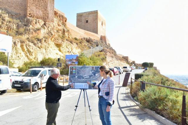 El Castillo de Lorca contará con un itinerario cicloturista desde el aparcamiento de Los Pilones - 3, Foto 3