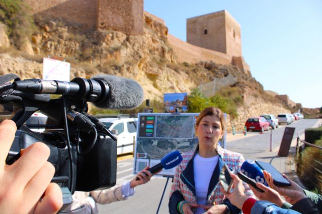 El Castillo de Lorca contará con un itinerario cicloturista desde el aparcamiento de Los Pilones - 4, Foto 4