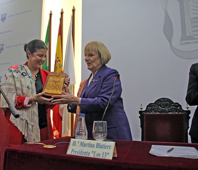 Acto taurino . La periodista sevillana Inma León pregonó la fiesta de los toros en ese acto tradicional - 3, Foto 3