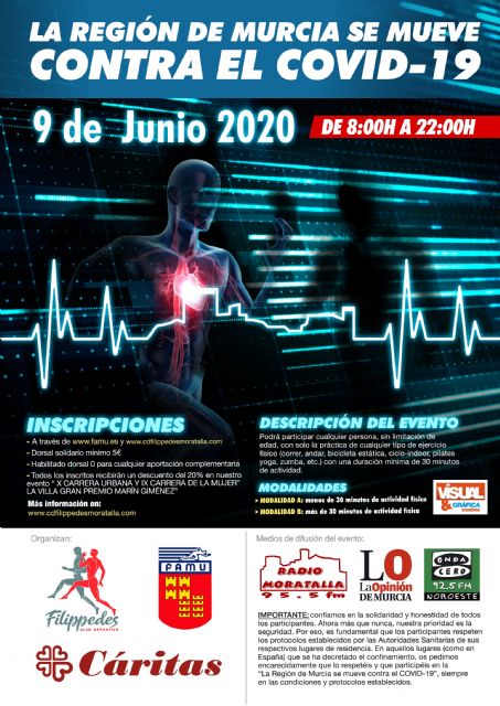 El 9 de junio, día de fiesta deportiva y solidaria en la Región de Murcia - 1, Foto 1