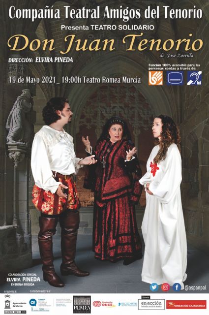 Don Juan Tenorio regresa al Teatro Romea con motivo de la gala solidaria a favor de Aspanpal - 4, Foto 4