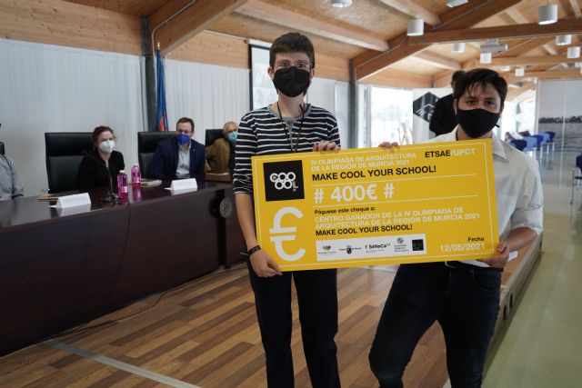 Estudiantes de Jumilla ganan la Olimpiada de Arquitectura colonizando para clases prácticas la azotea de su instituto - 2, Foto 2