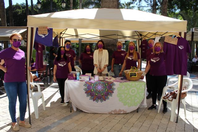 Los principales monumentos de la localidad se iluminan en morado por el Día Internacional de la Fibromialgia - 1, Foto 1