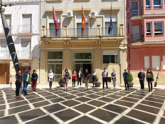 Calasparra celebra el Día Internacional de la Enfermería con un minuto de silencio - 1, Foto 1