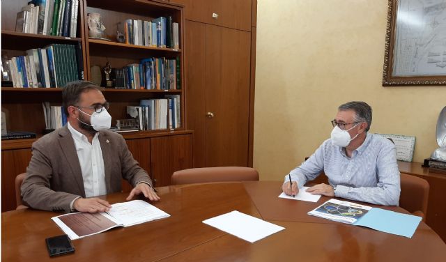 El Presidente de la CHS ha mantenido una reunión de trabajo con el Alcalde de Lorca - 1, Foto 1