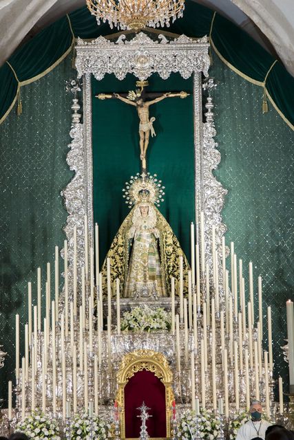 Altar del Quinario en honor al Stmo. Cristo de la Vera-cruz de Alcalá del Río	 - 2, Foto 2