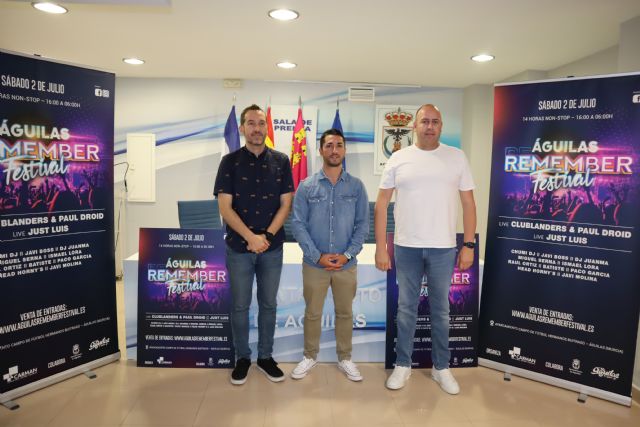 Águilas Remember Festival, que se celebrará el próximo 2 de julio, contará con los mejores DJs nacionales de música electrónica remember - 2, Foto 2