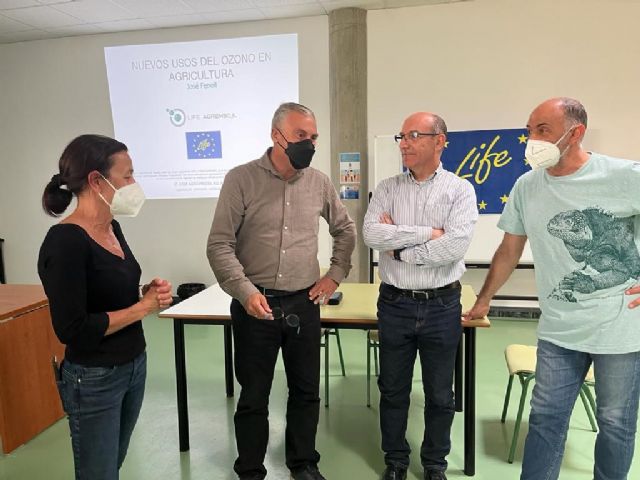 Águilas acoge un proyecto piloto para la descontaminación del suelo agrícola mediante la ozonización - 2, Foto 2