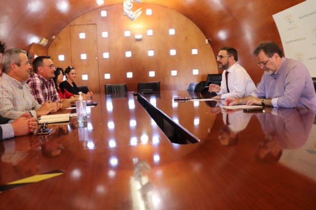 El alcalde se reúne con la nueva Junta Directiva de la Coordinadora de Organizaciones de Agricultores y Ganaderos (COAG) Lorca - 1, Foto 1