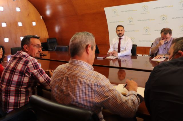 El alcalde se reúne con la nueva Junta Directiva de la Coordinadora de Organizaciones de Agricultores y Ganaderos (COAG) Lorca - 2, Foto 2