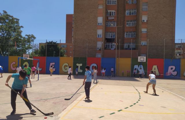 El Programa ADE acerca el hockey en línea al CEIP Mare Nostrum - 1, Foto 1