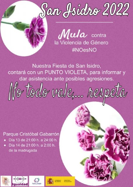 La Fiesta de San Isidro de Mula contará con un “Punto Violeta» para información y asistencia de posibles agresiones - 1, Foto 1