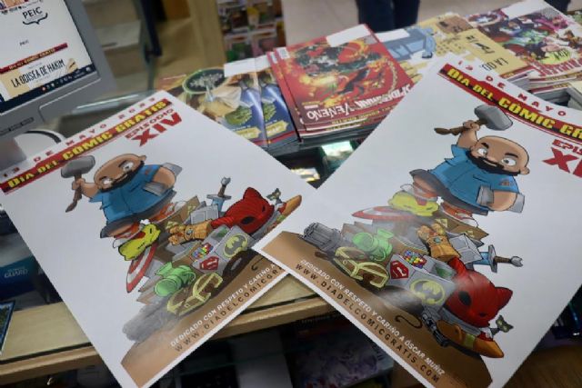 La concejalía de Cultura felicita a la empresa Más que Cómic por su iniciativa con motivo, mañana sábado, del Día Mundial del Cómic Gratis - 1, Foto 1