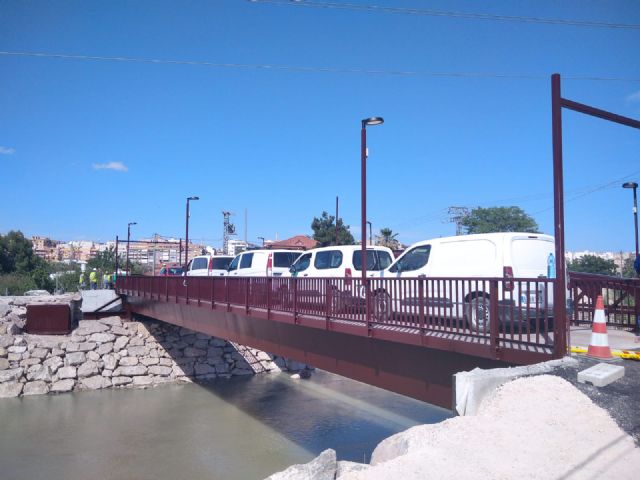 Entra en servicio HOY VIERNES 12 de mayo el puente de El Paraje sobre el río Segura, que une los municipios de Molina de Segura y Alguazas, tras la finalización de las obras de reparación - 1, Foto 1