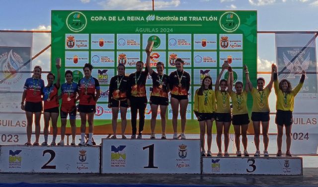 Águilas, epicentro del triatlón nacional con la celebración de la Copa del Rey de la Reina y el Campeonato de España por Relevos - 1, Foto 1