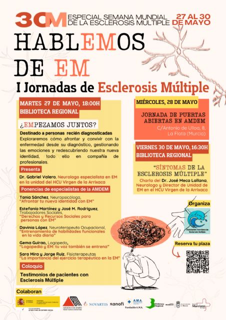 AMDEM presenta HablEMos de EM, las I Jornadas de Esclerosis Múltiple de la Región de Murcia - 2, Foto 2