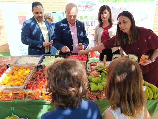 Más de 72.000 escolares de la Región reciben cerca de 800.000 raciones de frutas y hortalizas - 1, Foto 1
