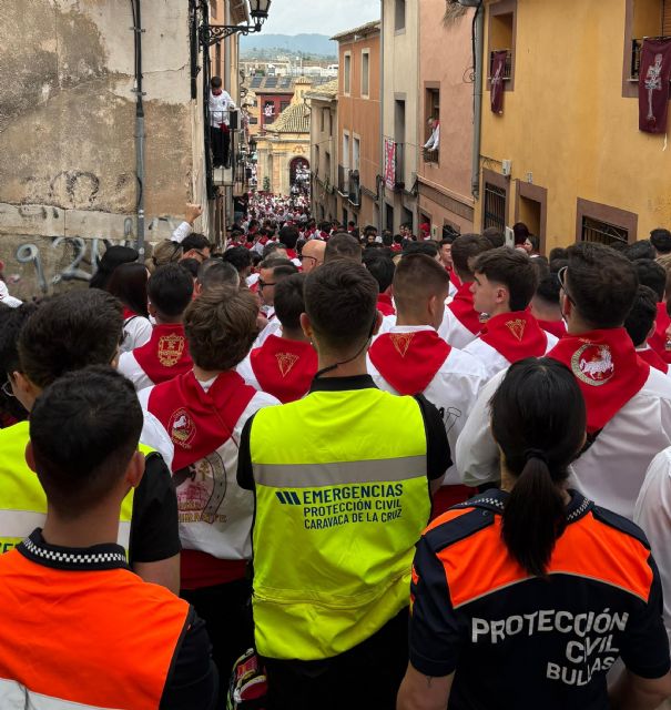 El dispositivo de seguridad y emergencias de las Fiestas patronales de Caravaca registra una notable reducción de incidencias - 3, Foto 3