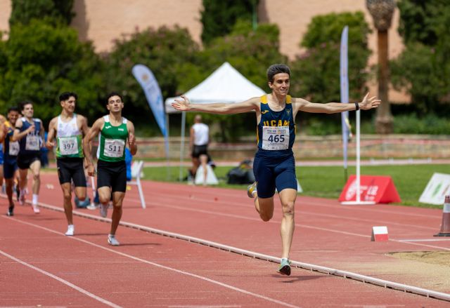 La UCAM lidera el Campeonato de Espa&ntilde;a Universitario de Atletismo con 17 medallas en Jaén - 2, Foto 2
