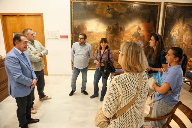 El Ayuntamiento de Lorca recibe la visita de docentes del programa Erasmus+ del CEIP San José - 2, Foto 2