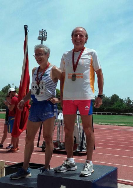 Otros tres oros para el atleta torreño Ángel Salinas en los Regionales de veteranos - 1, Foto 1