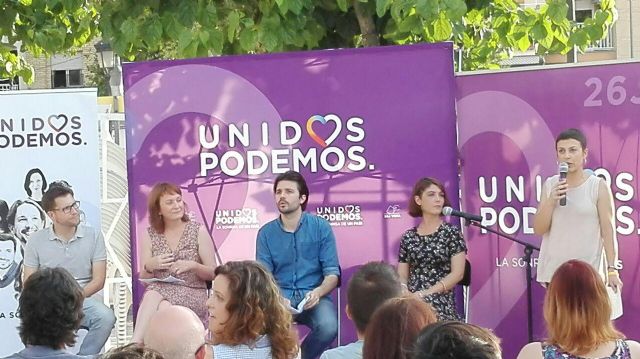 Unidos Podemos defiende que el gobierno de coalición de Molina es el espejo en el que debe mirarse el PSOE - 1, Foto 1