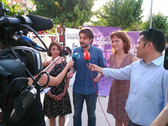 Unidos Podemos defiende que el gobierno de coalición de Molina es el espejo en el que debe mirarse el PSOE - 2, Foto 2