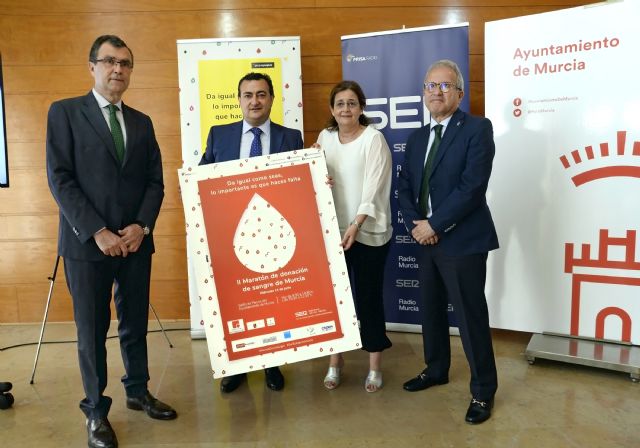 El Maratón que salva vidas: llamamiento a los murcianos para que donen sangre este miércoles en el Ayuntamiento - 1, Foto 1