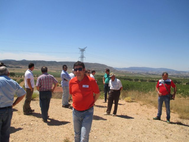 Los agricultores y las empresas vinculadas a las energías renovables del municipio visitan una instalación de riego fotovoltaica - 4, Foto 4
