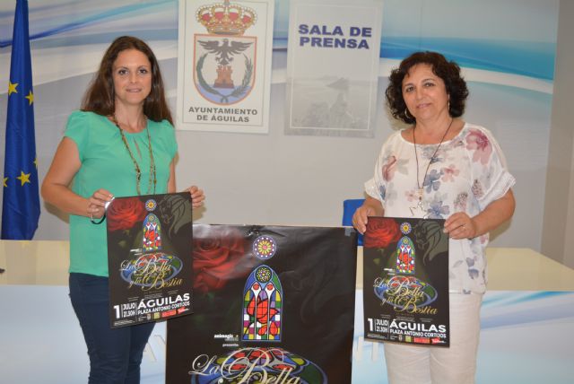 Llega a Águilas La Bella y la Bestia, un musical que muestra su cara más solidaria con Aguiproam - 1, Foto 1