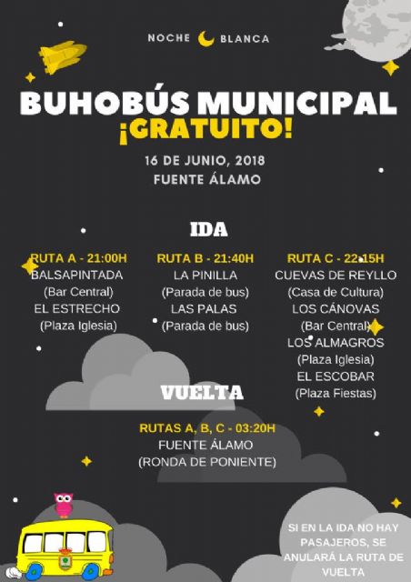 La Noche Blanca llega a Fuente Álamo con una propuesta de música en directo en tres localizaciones diferentes - 1, Foto 1