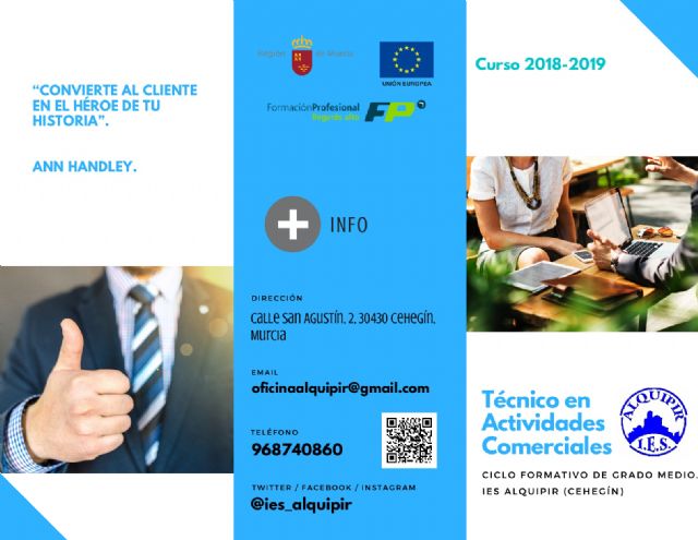 La oferta académica de Cehegín se amplía con un ciclo formativo de Grado Medio  de Técnico en Actividades Comerciales - 2, Foto 2