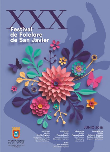 Grupos de Murcia, Galicia y Serbia participarán en el XXX Festival Internacional de Folclore de San Javier - 1, Foto 1