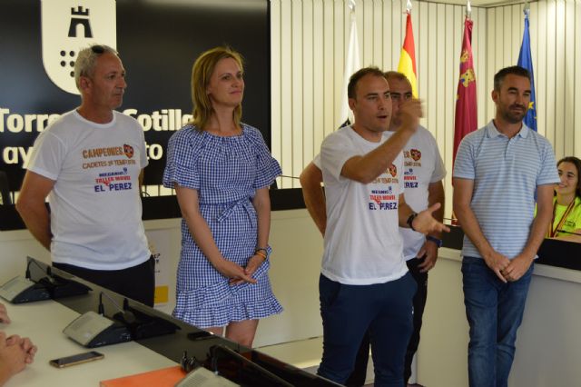 Los cadetes del Atlético Torreño, recibidos en el Ayuntamiento por su ascenso a Primera - 1, Foto 1