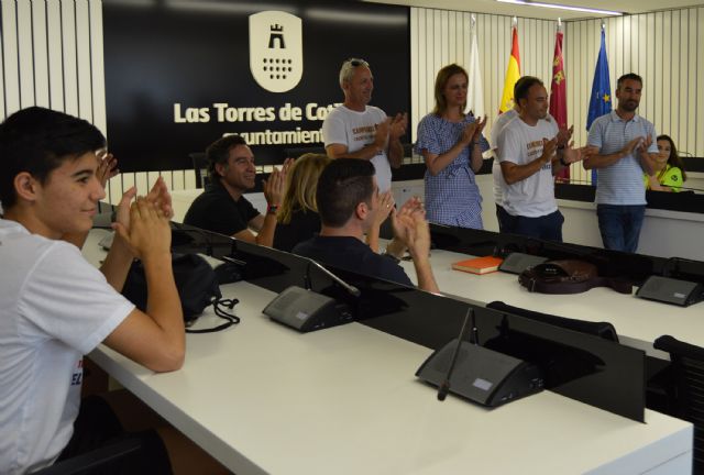 Los cadetes del Atlético Torreño, recibidos en el Ayuntamiento por su ascenso a Primera - 2, Foto 2