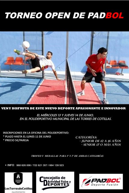 El polideportivo municipal acoge un torneo de pádbol - 1, Foto 1