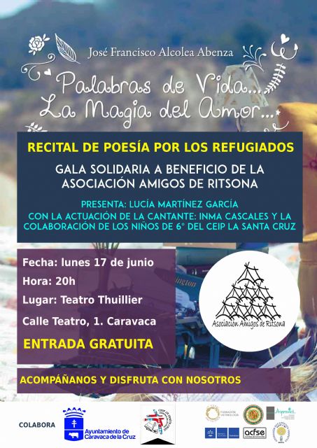 Solidaridad, poesía y artes escénicas se fusionan en el recital de poesía programado por el colegio 'La Santa Cruz' - 1, Foto 1