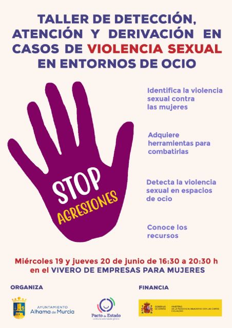 Taller de deteccin, atencin y derivacin de violencia sexual en entornos de ocio, Foto 1