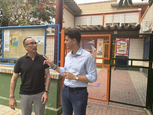 El PSOE instará a la Consejería de Educación a cumplir con el plan de retirada de la cubiertas de fibrocemento de los centros educativos y a poner en marcha un plan energético para mitigar las altas temperaturas en las aulas de Águilas - 1, Foto 1