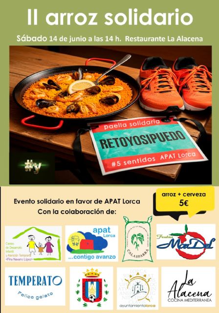 El Team #retoyosipuedo organiza este sábado su segunda comida solidaria - 1, Foto 1