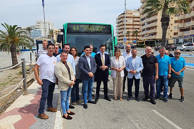 El servicio de autobuses de La Manga amplía el recorrido durante el verano para llegar al extremo norte de la localidad - 1, Foto 1
