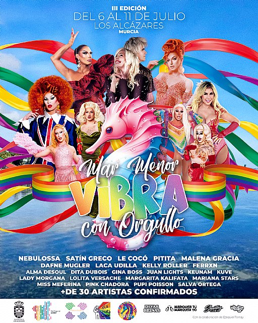 Nebulossa y Malena Gracia encabezan el cartel de la fiesta del Orgullo de Los Alcázares - 2, Foto 2