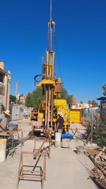 Murcia avanza en la futura estación subterránea de autobuses de El Carmen con los primeros sondeos del terreno - 2, Foto 2