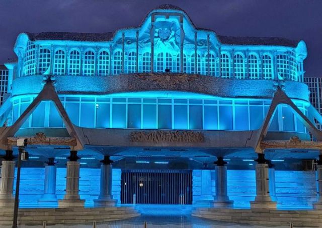 La Asamblea Regional se iluminar� ma�ana de color turquesa con motivo del D�a Nacional de las Lenguas de Signos Espa�olas