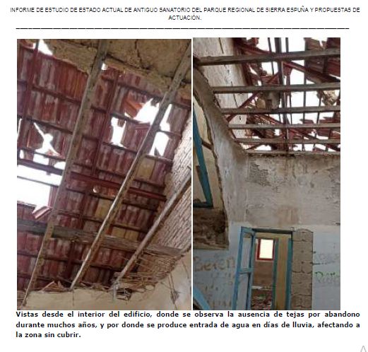 Aprueban iniciar acciones legales para tratar de salvar de la ruina el antiguo Sanatorio Escuela Hogar de Sierra Espuña, ante el Defensor del Pueblo y la Fiscalía - 4, Foto 4