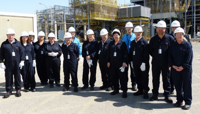 Diversas asociaciones de La Aljorra visitan SABIC - 1, Foto 1