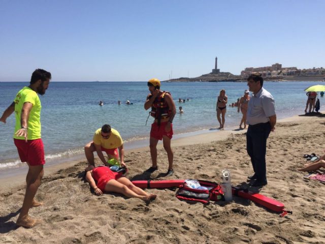 Simulacro de salvamento en la playa de Levante - 3, Foto 3