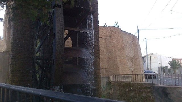 Ahora Murcia recuerda que el actual trazado de la costera norte cortaría en dos el acueducto de la rueda de la ñora - 1, Foto 1